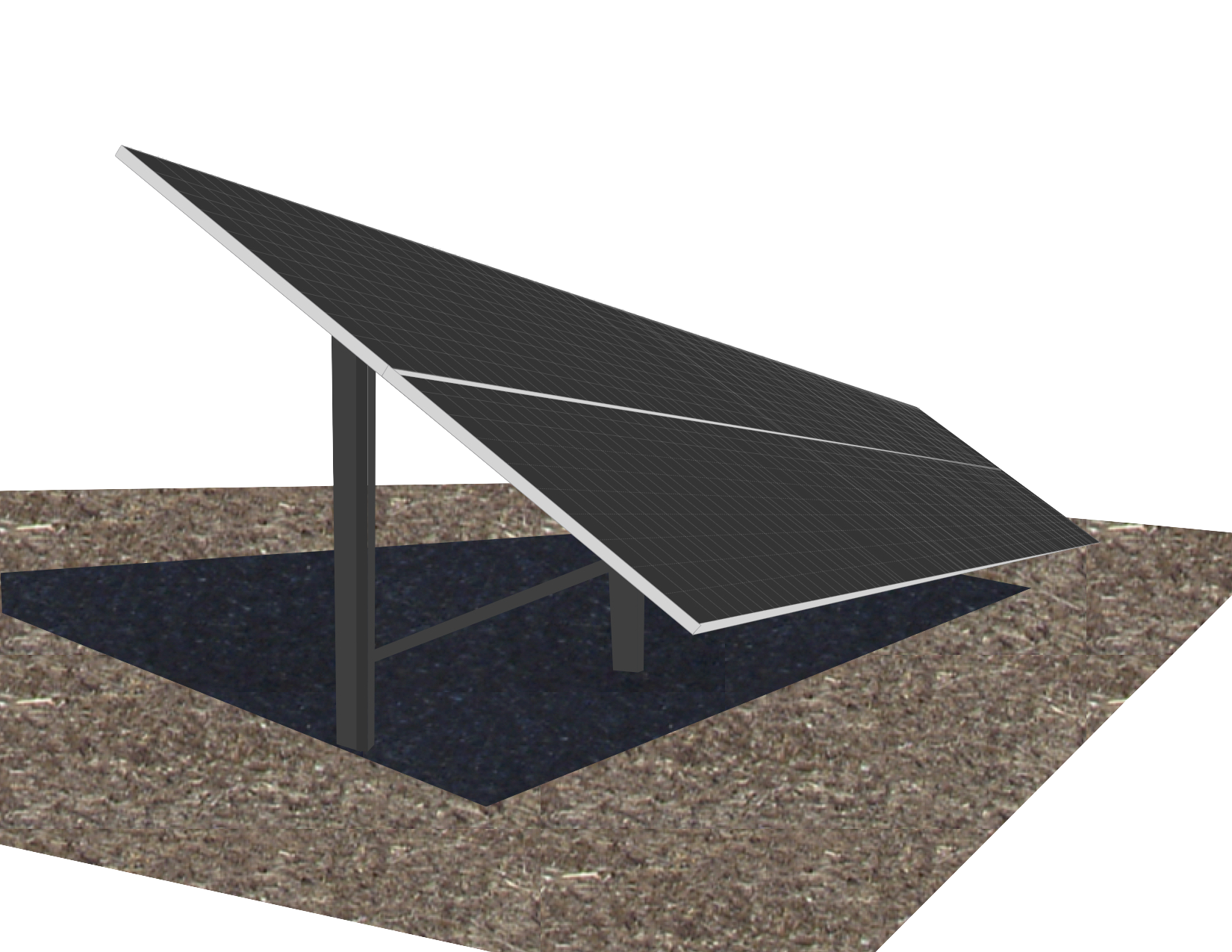 Ground-mounts allow for a perfect tilt angle and orientation resulting in optimal production. This application can be the answer for systems of any size - from small residential solar systems to large utility scale solar farms.